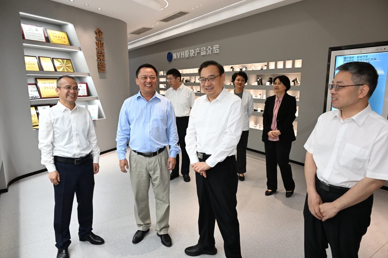 安徽省委书记梁言顺赴中鼎开展调研